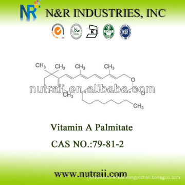 Vitamina A Palmitato de óleo 1,700,000IU / g GRADE ALIMENTAR